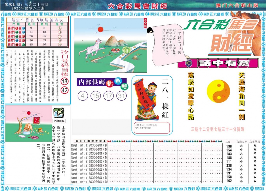 082期马会财经A[图]